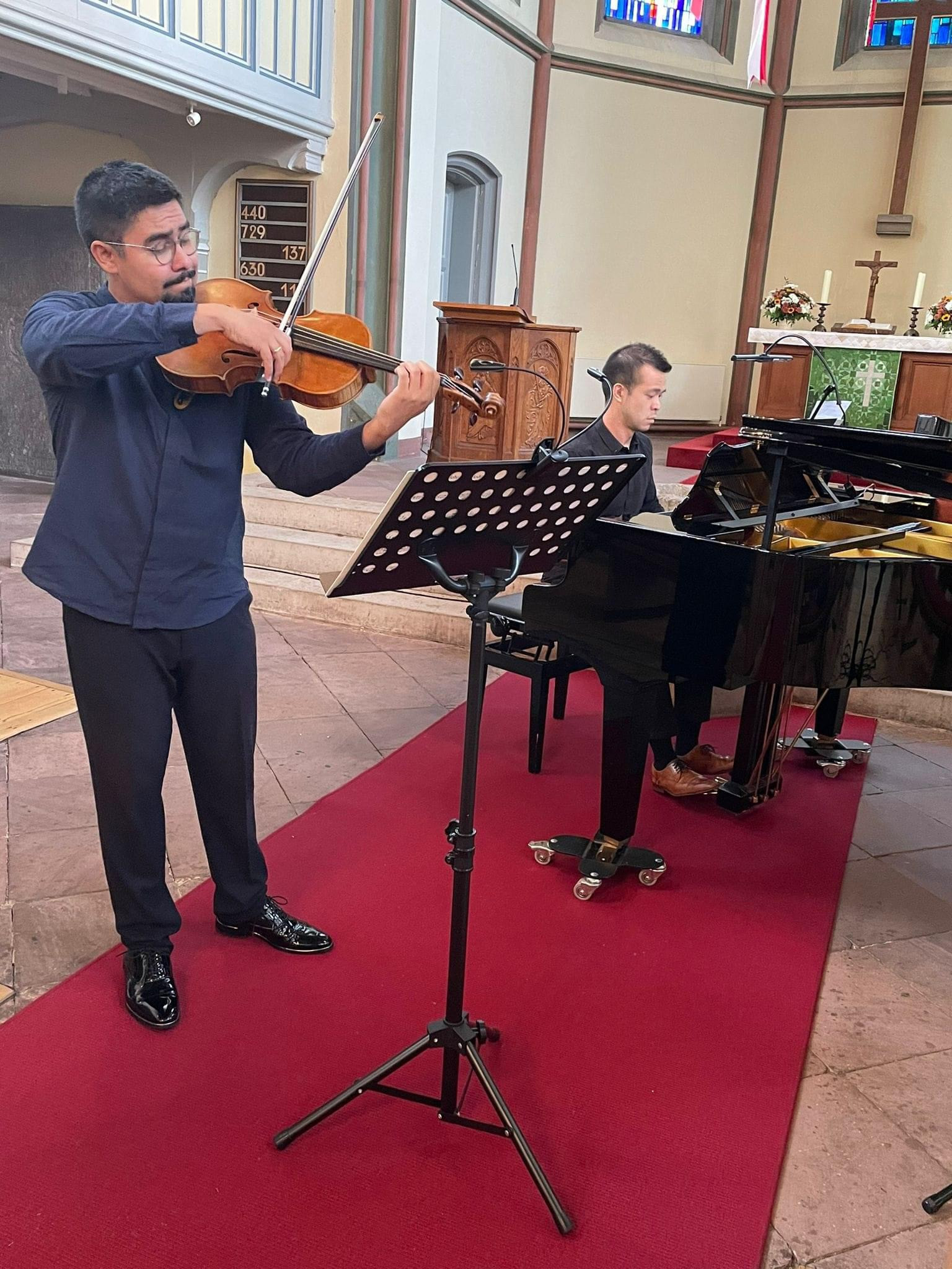 Fotografía del Concierto de lanzamiento del disco en Bremen, Alemania.